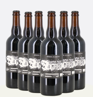 Pack of 6 dark beers Stout Dark Side Of The Moon 75cl - Les Acolytes