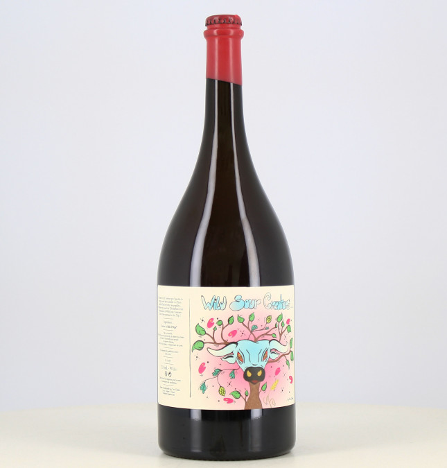 Magnum blonde beer Wild Sour Creature gose with pink berries, 5% ABV, Two Dudes, 150cl. Magnum blonde beer Wild Sour Creature gose with pink berries, 5% ABV, Two Dudes, 150cl.