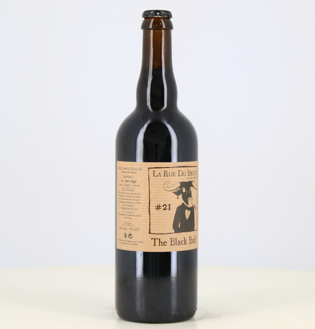 Cerveza oscura 21 Black Bull Brune 5.1% Two Dudes 75cl 