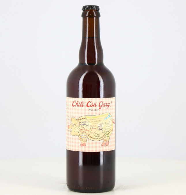 Amber beer Chilicon Gary-Spicy Peated Altbier 5.5% Two Dudes 75cl Amber beer Chilicon Gary-Spicy Peated Altbier 5.5% Two Dudes 75cl