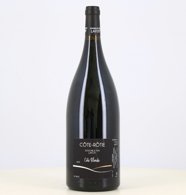 Magnum di vino rosso Cote-Rotie Cote Blonde Domaine Lafoy 2019 