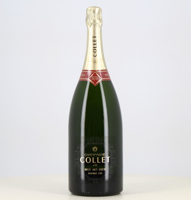 Magnum Champagne Collet Brut Art Deco 1er Cru 