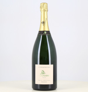 Magnum de Champagne grand cru blanc de blanc De Sousa