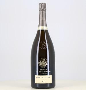 Magnum di Champagne blanc de blancs della rara collezione 2012 Barons de Rothschild