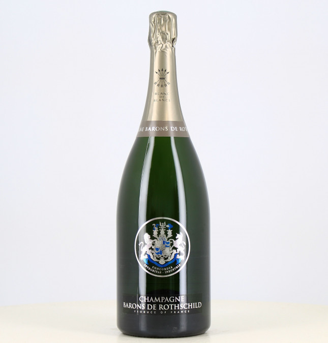 Magnum Champagner Blanc de Blancs Barons de Rothschild 