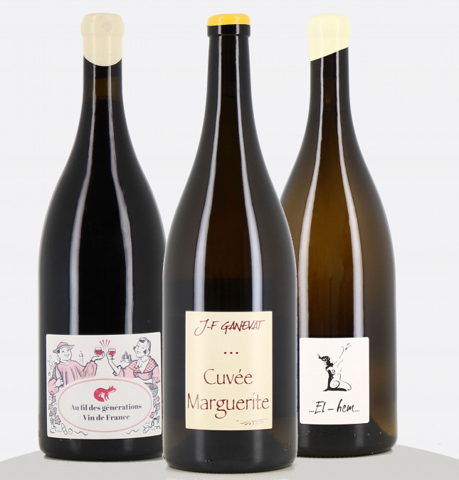 Coffret Montagne : sélection de 3 magnums de vin 