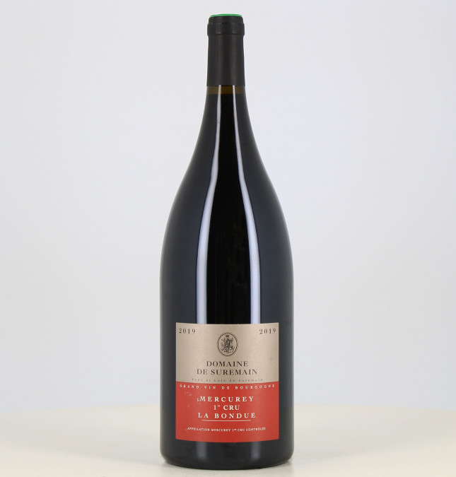 Magnum of red wine Mercurey 1st Cru Sazenay 2019 from Domaine de Suremain 