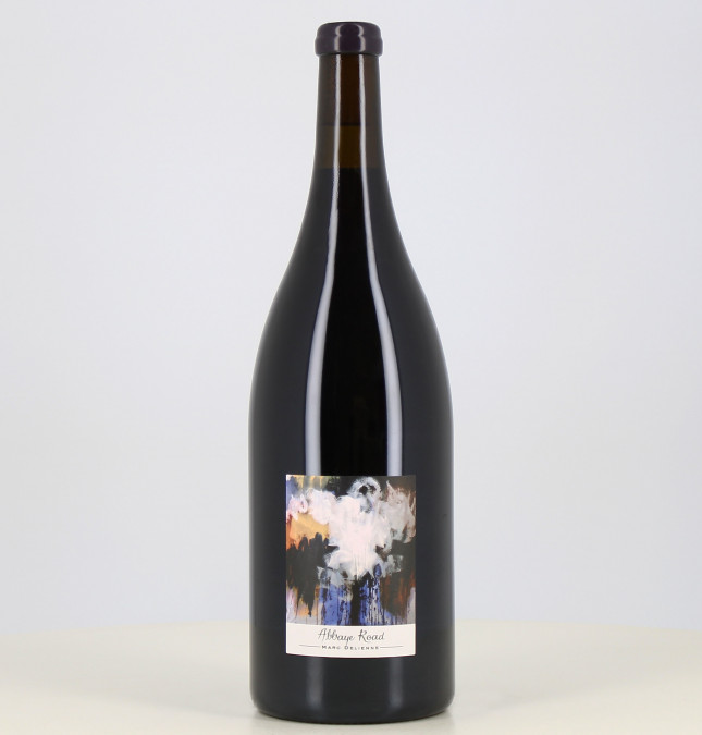 Magnum di vino rosso Fleurie Abbaye Road biologico demeter 2021 di Marc Delienne 