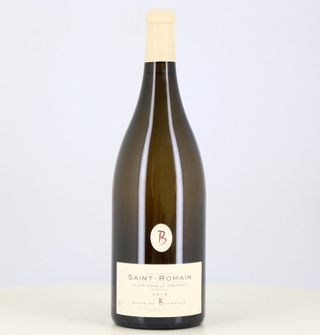 Magnum di vino bianco Saint Romain Clos sous le Château 2019 Domaine Bohrmann 