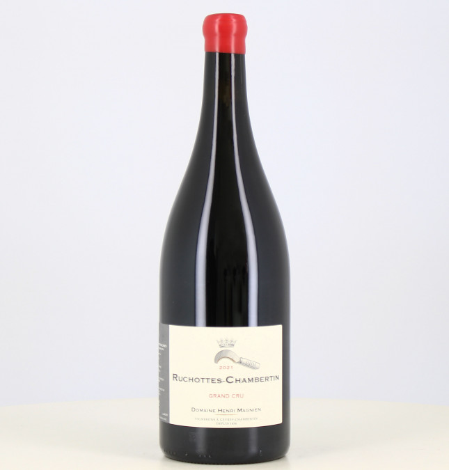 Magnum di vino rosso Ruchottes Chambertin Grand Cru 2021 Henri Magnien 