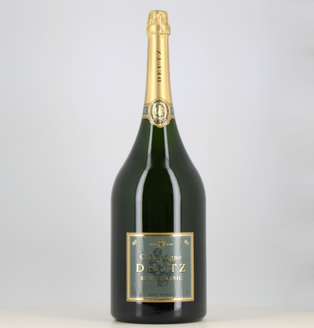 Mathusalem de Champagne brut classic Deutz

Translation: Methuselah of Champagne brut classic Deutz 