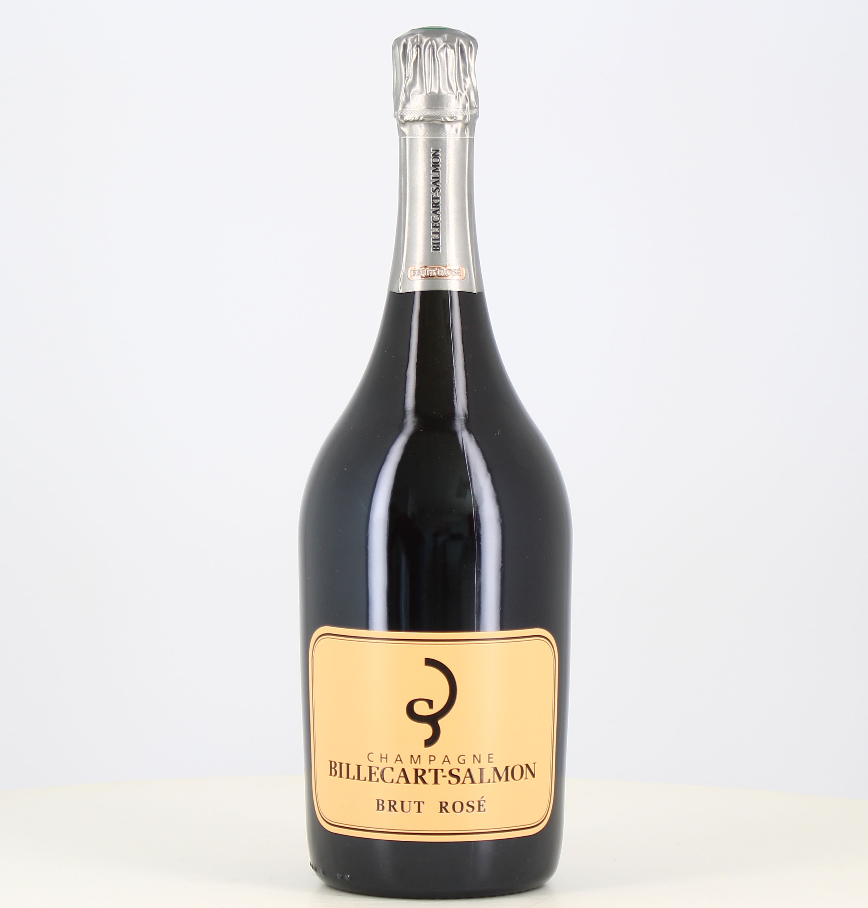Magnum Champagner Brut Rosé Billecart Lachs 