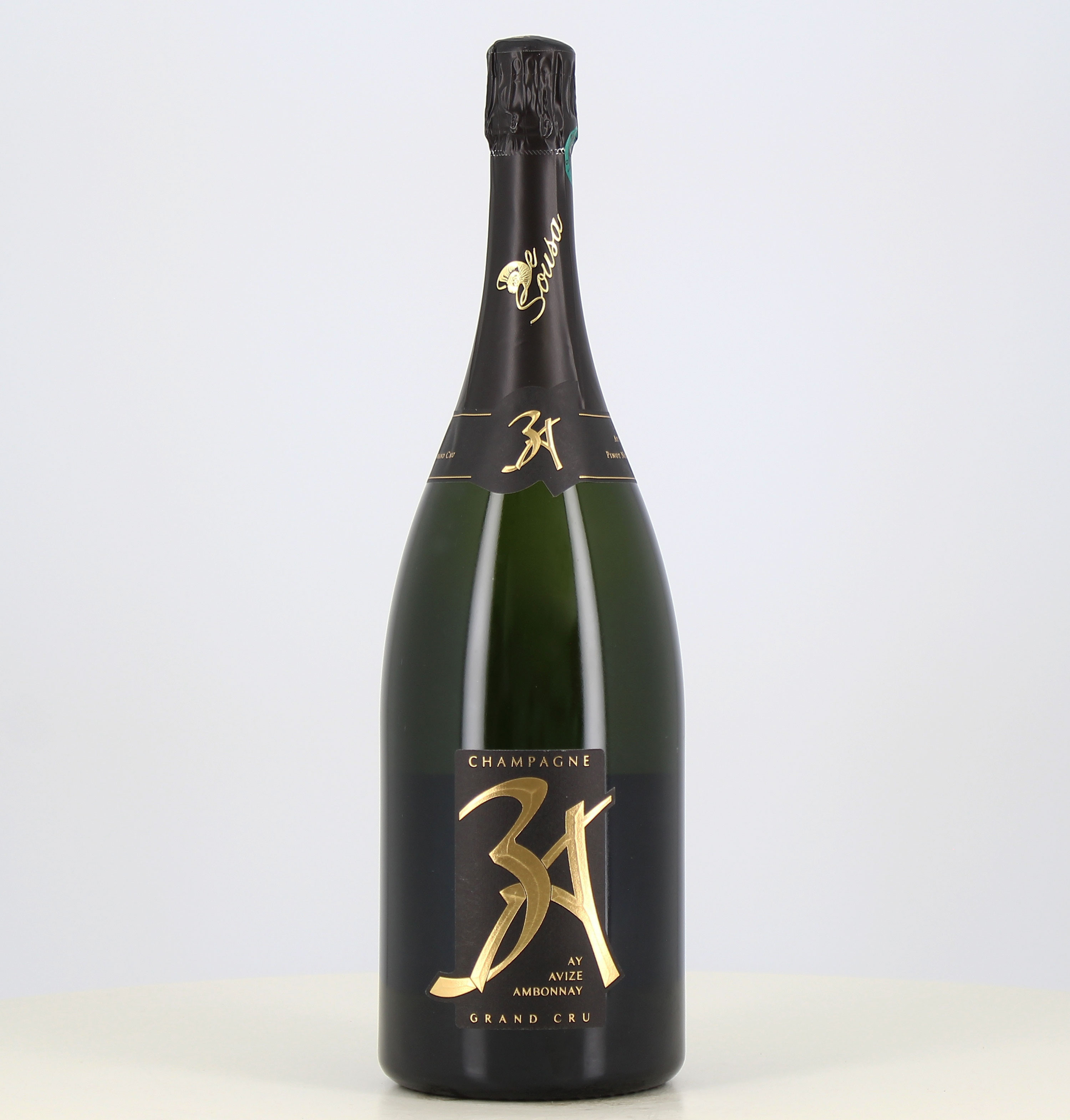 Magnum Champagner Cuvée 3A Grand Cru Extra Brut De Sousa 