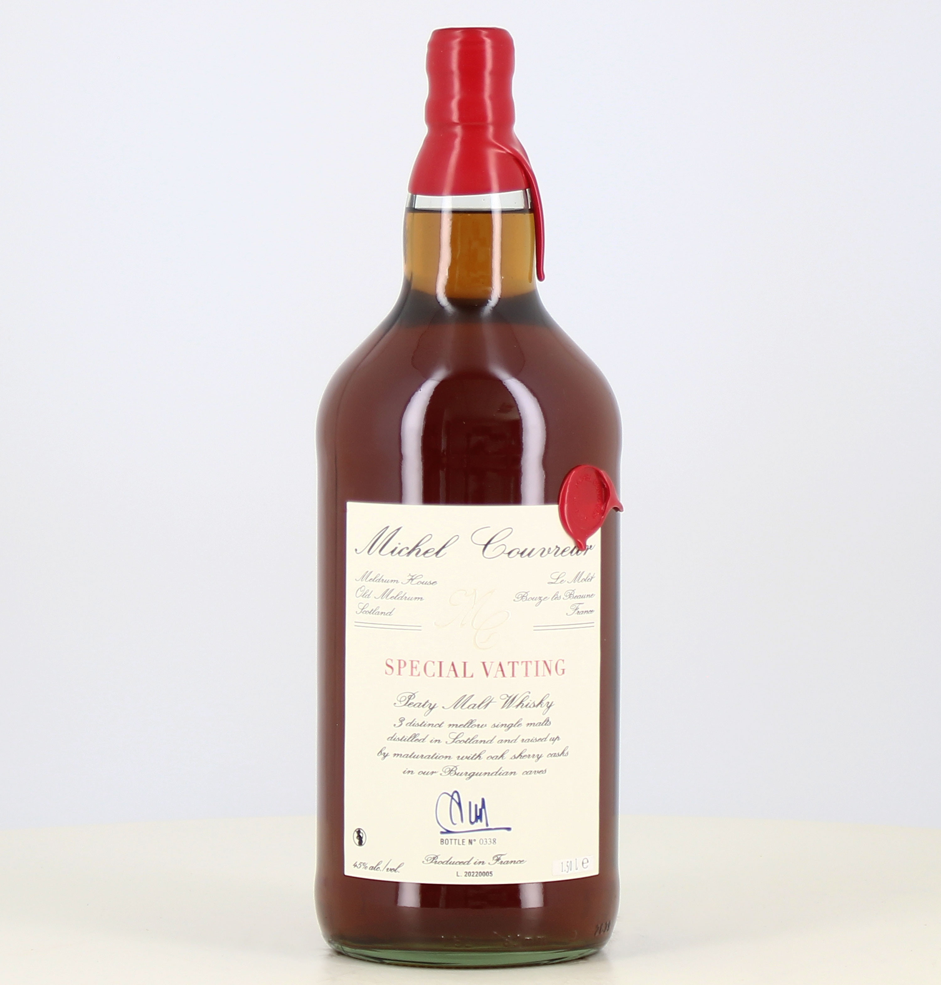 Magnum whisky michel couvreur Special Vatting Malt Whisky 45% 