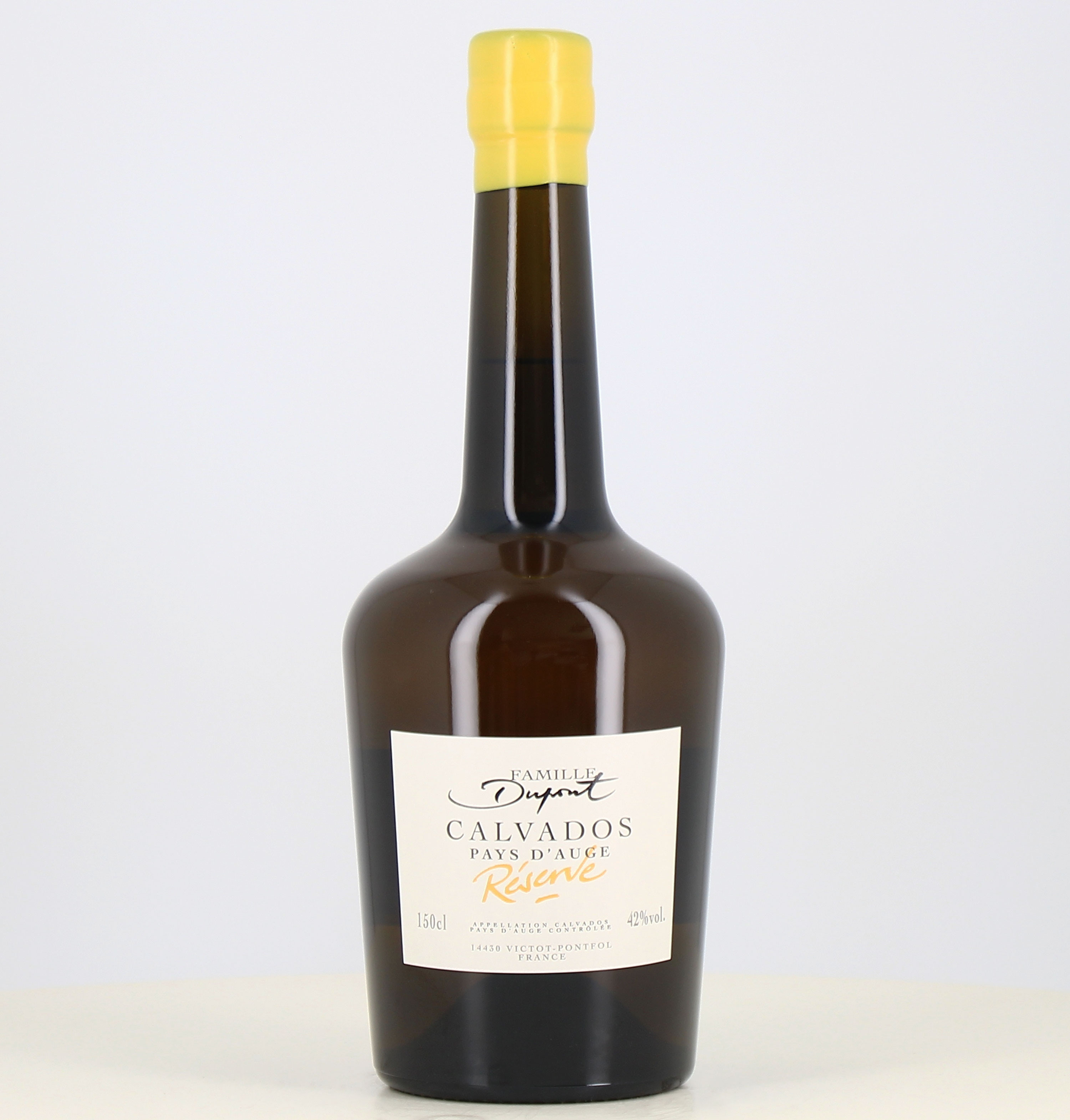 Magnum calvados from Pays d'Auge Dupont reserve 42° 