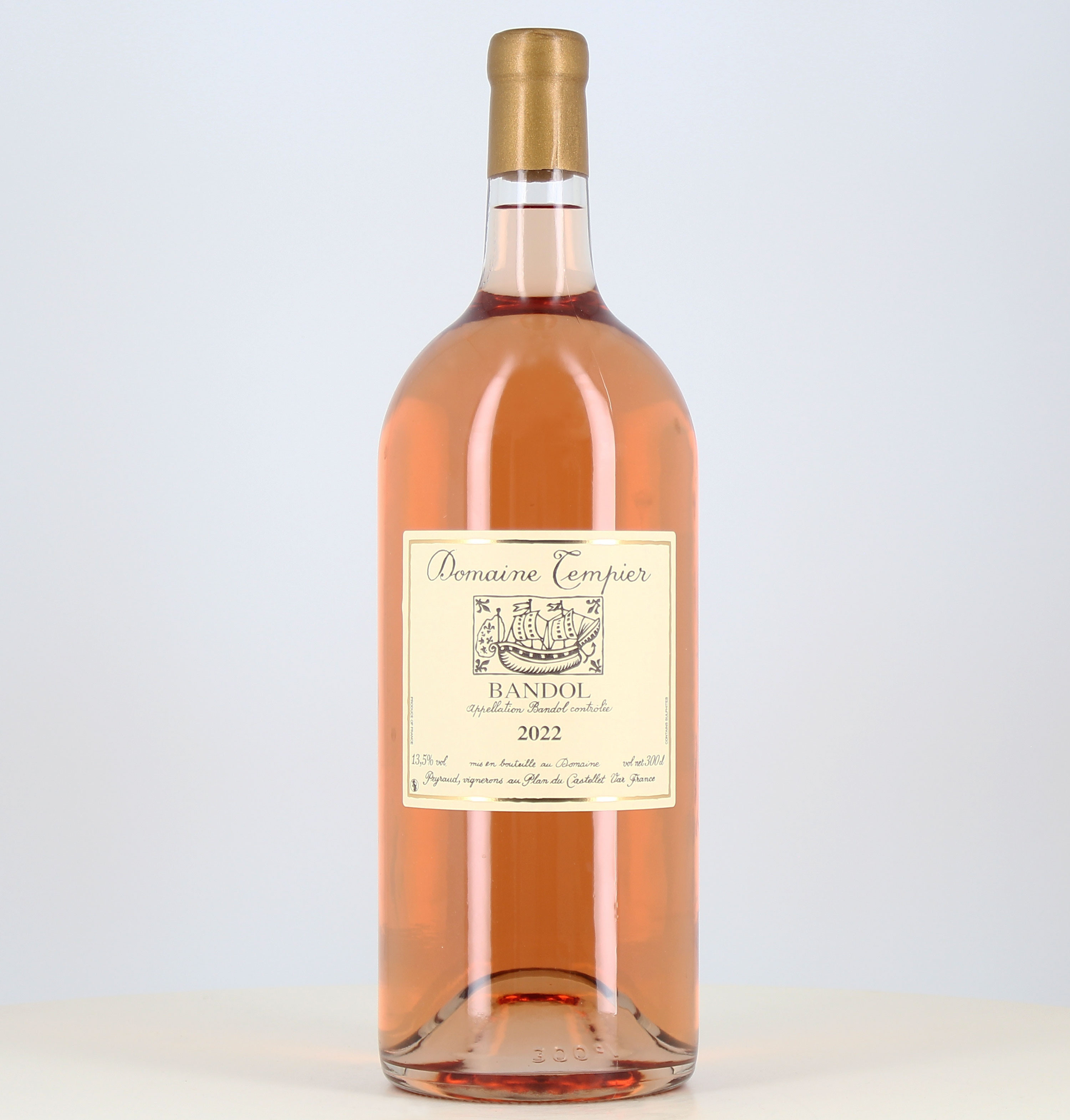 Jeroboam di vino rosato Bandol Domaine Tempier 2022 