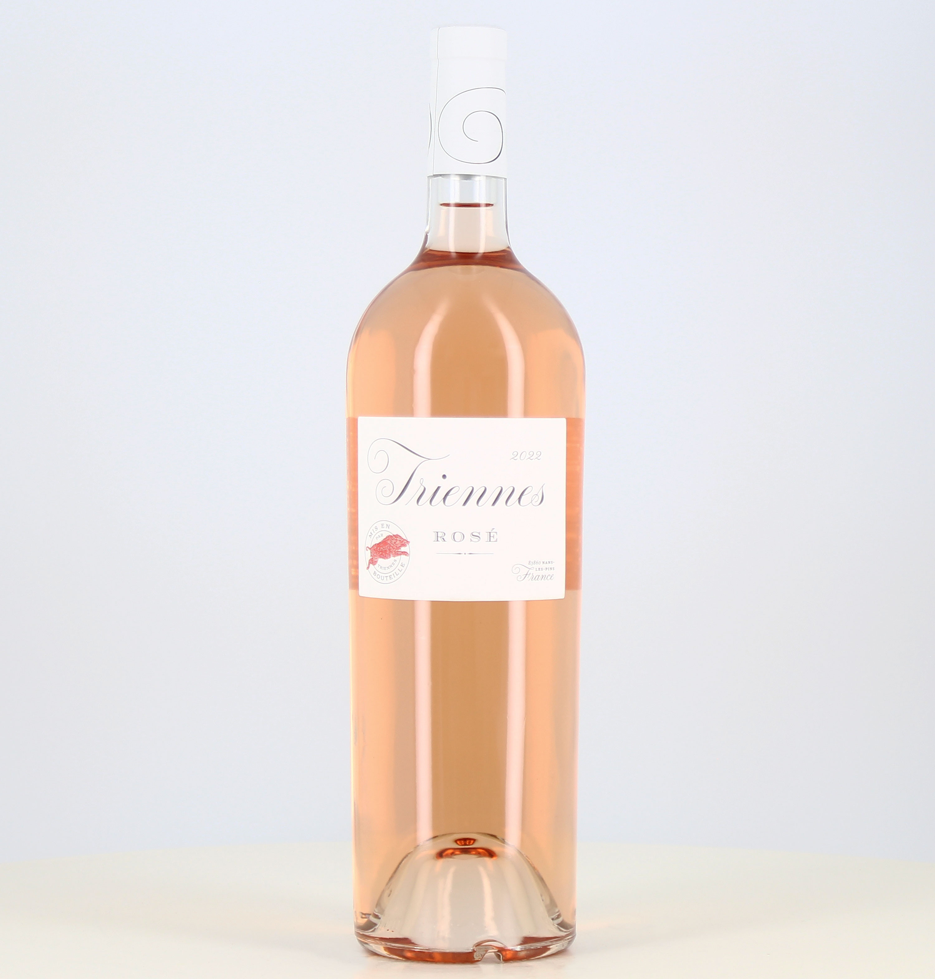 Magnum di vino rosato Triennes IGP Mediterranée 2022 