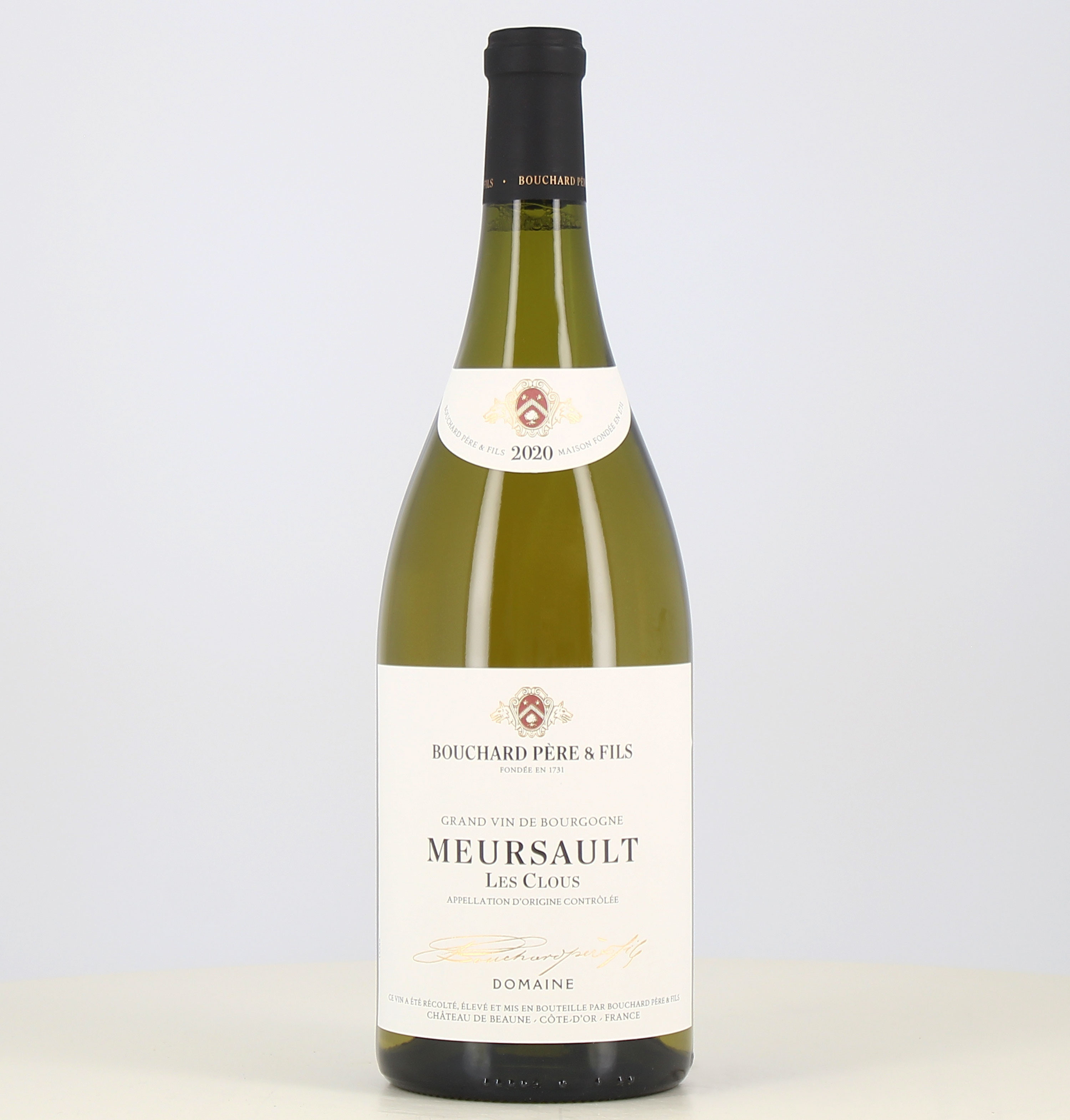 Magnum de vin blanc Meursault les Clous Bouchard Père & Fils 2020 