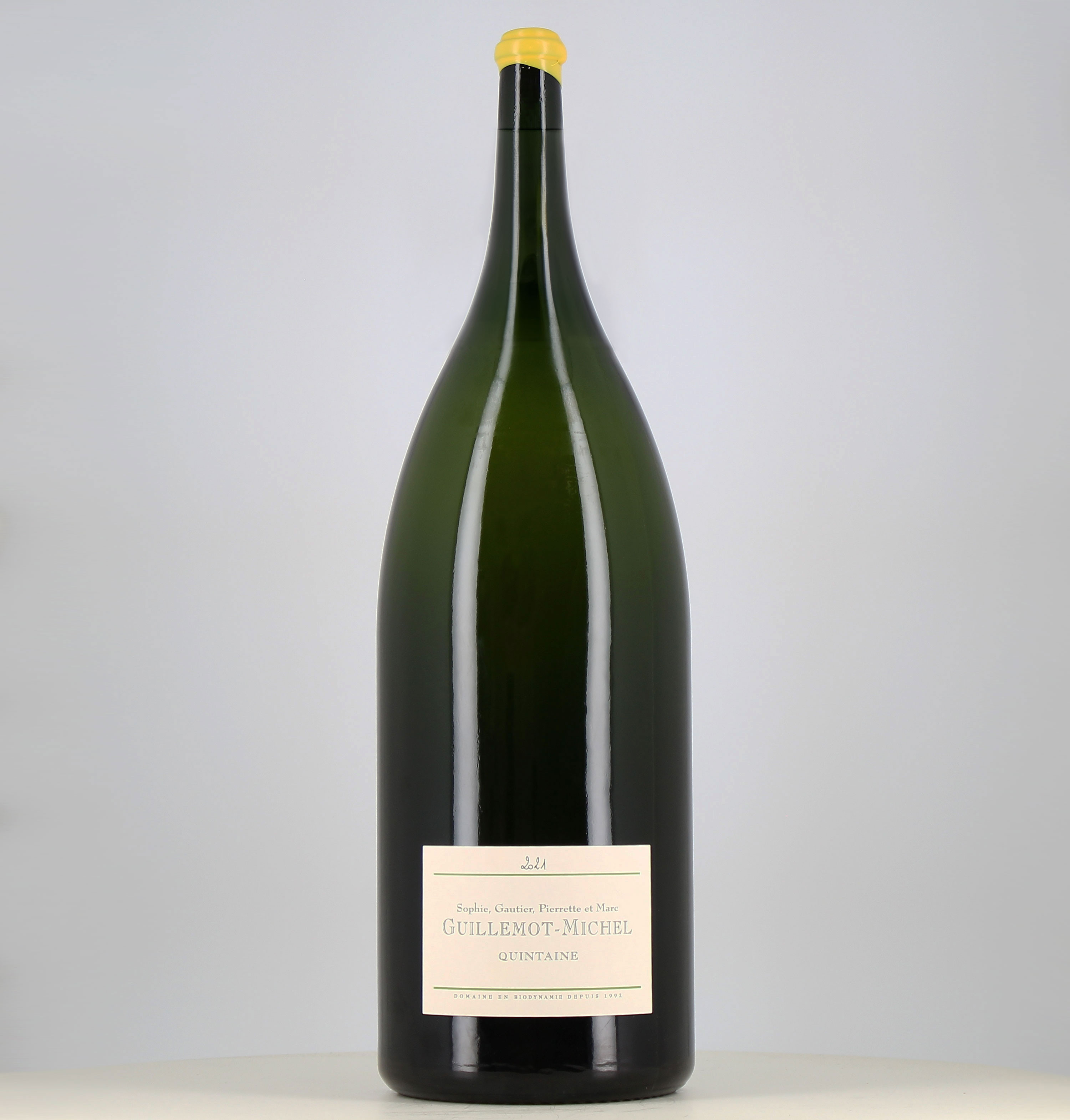 Nabucodonosor di vino bianco Vire-Clesse Quintaine Guillemot-Michel 2022 