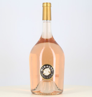 Jeroboam de vino rosado Miraval Provenza Rosa 2022