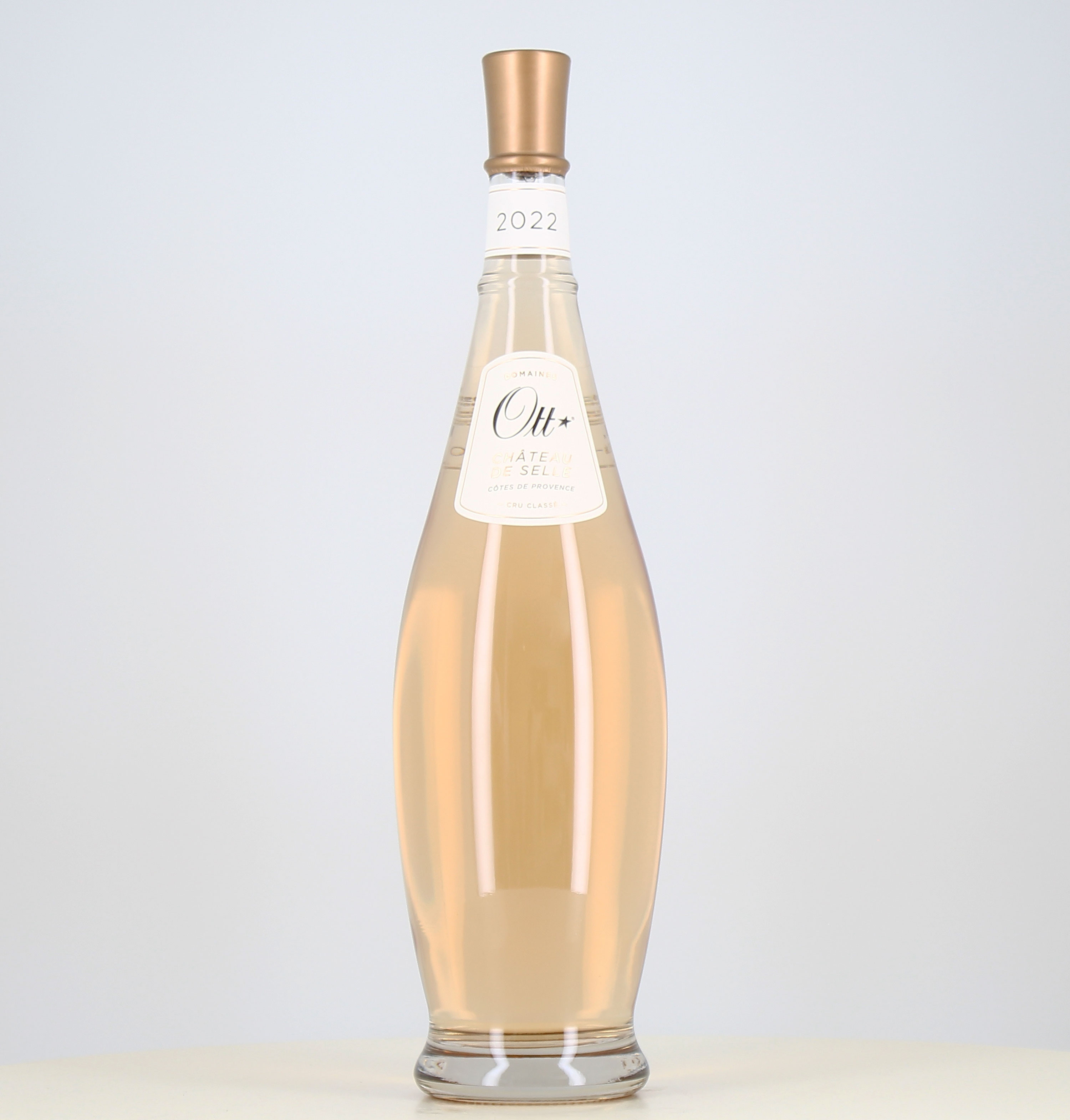 Jéroboam di vino rosato Ott Côtes de Provence Château de Selle 2022 