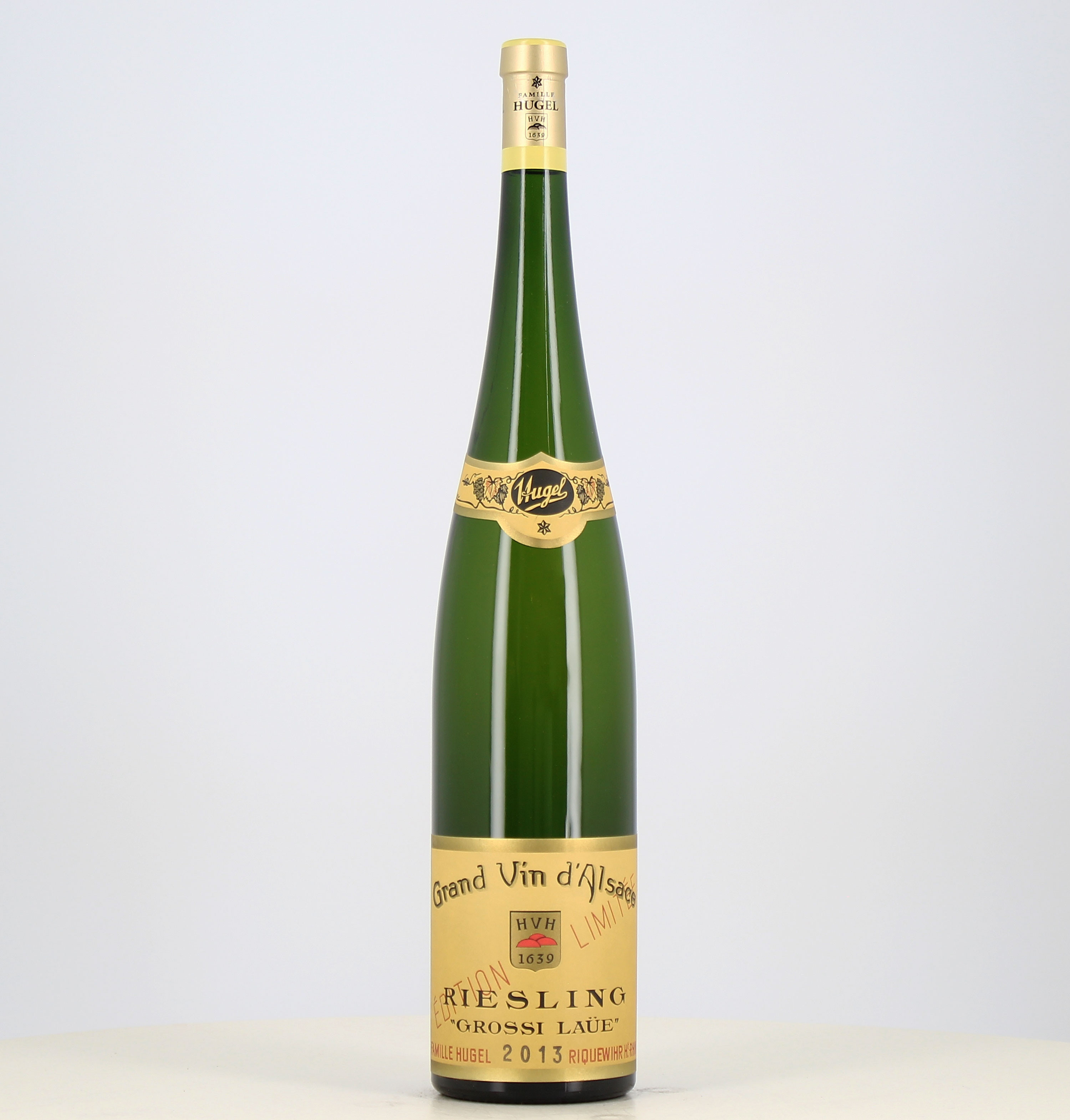 Magnum white wine Riesling Alsace Grossi Laue Hugel 2013 