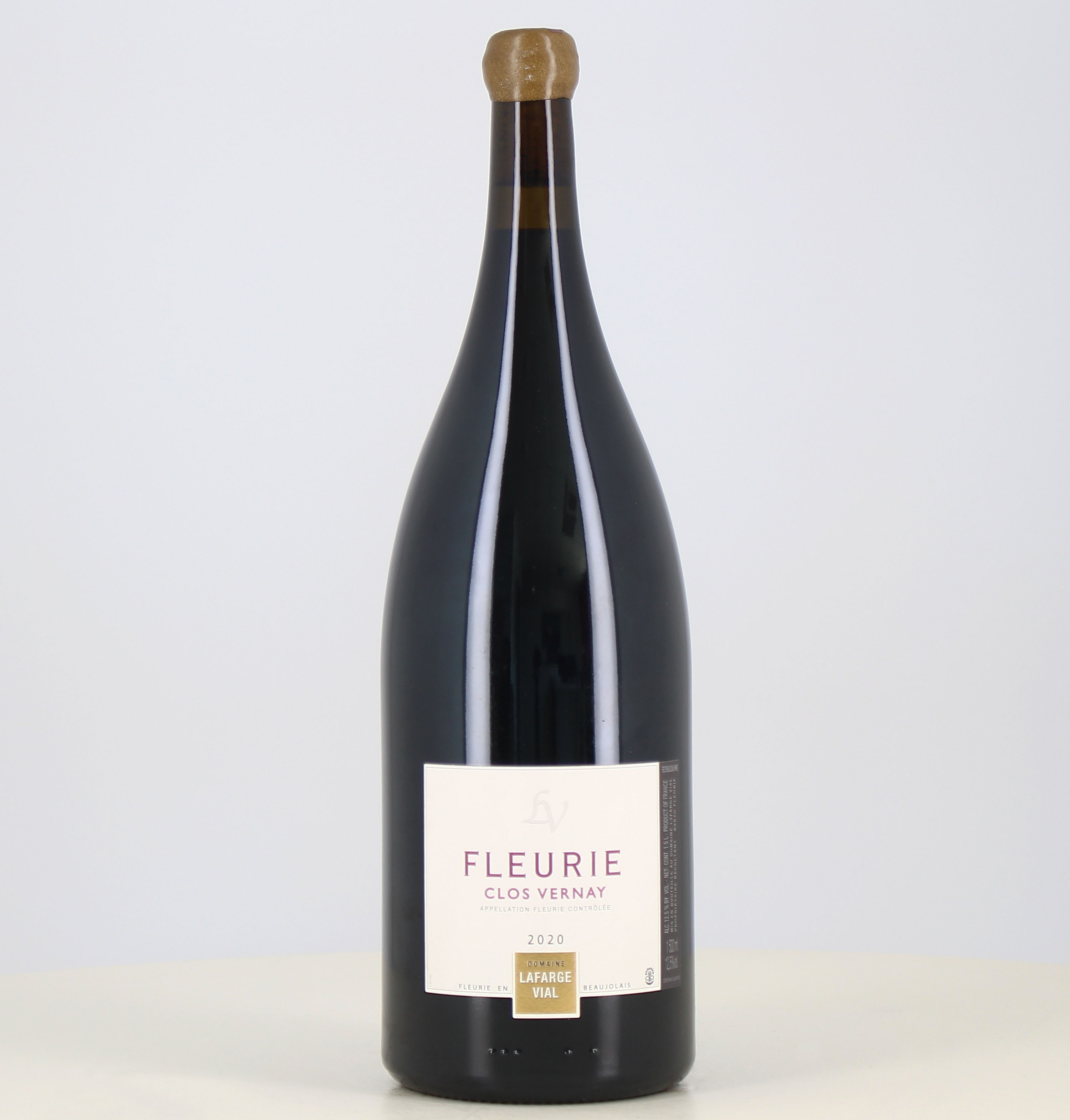 Magnum of red wine Fleurie Clos Vernay from the Lafarge Vial estate 2020 