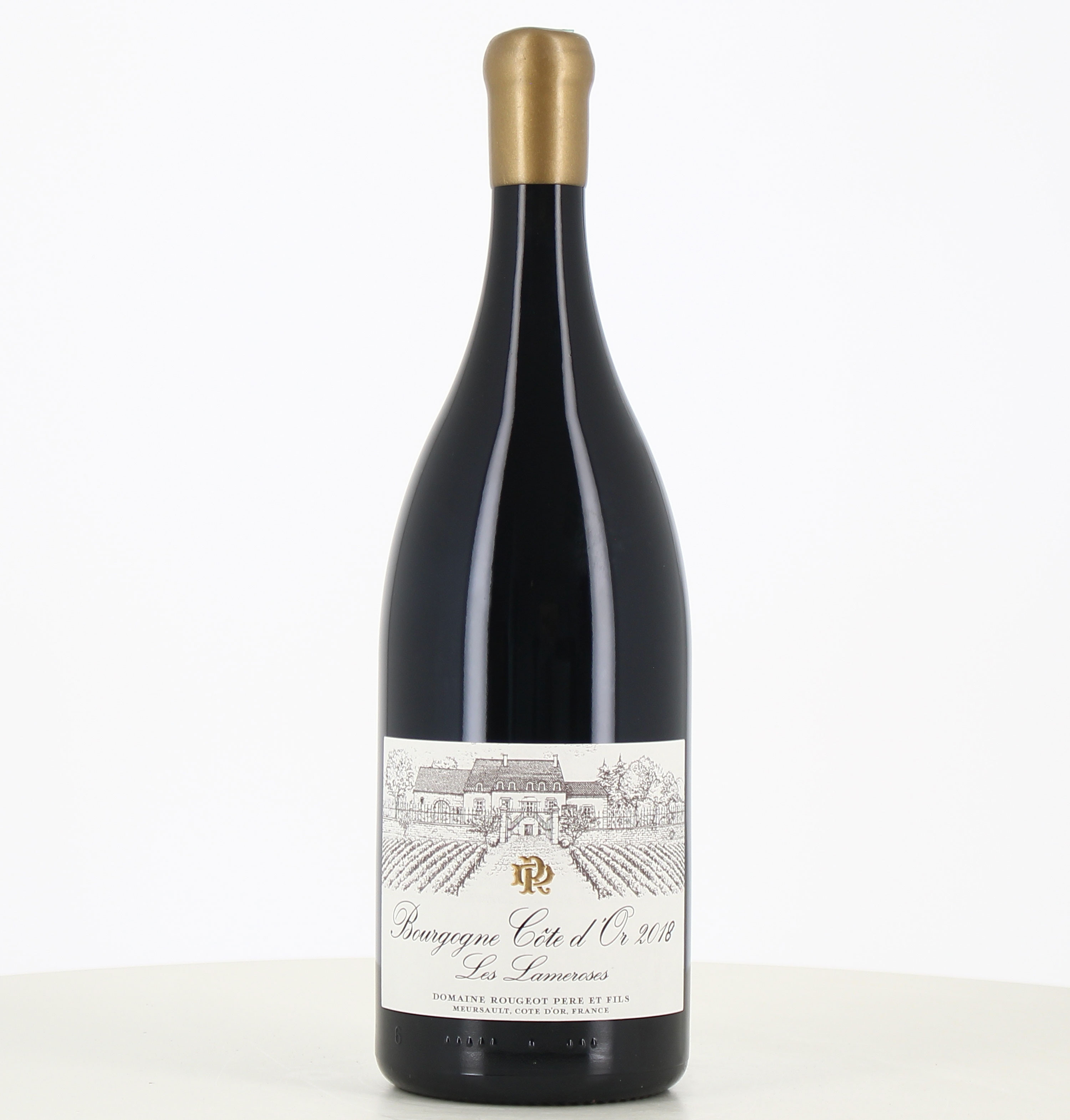 Magnum vin rouge Bourgogne pinot noir Les Lameroses Rougeot 2018