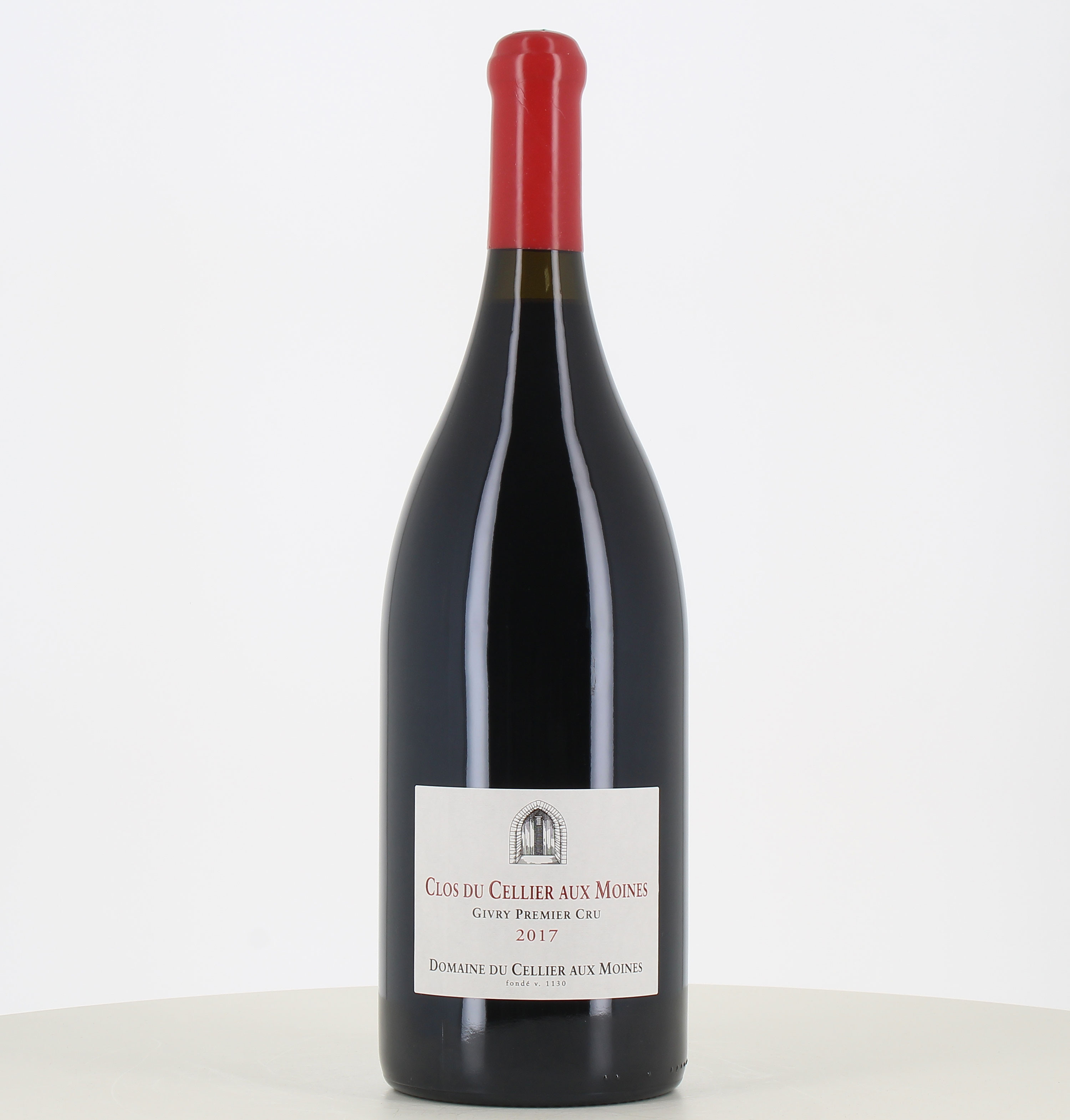 Jéroboam red wine Givry 1er cru Clos du Cellier aux Moines 2017 
