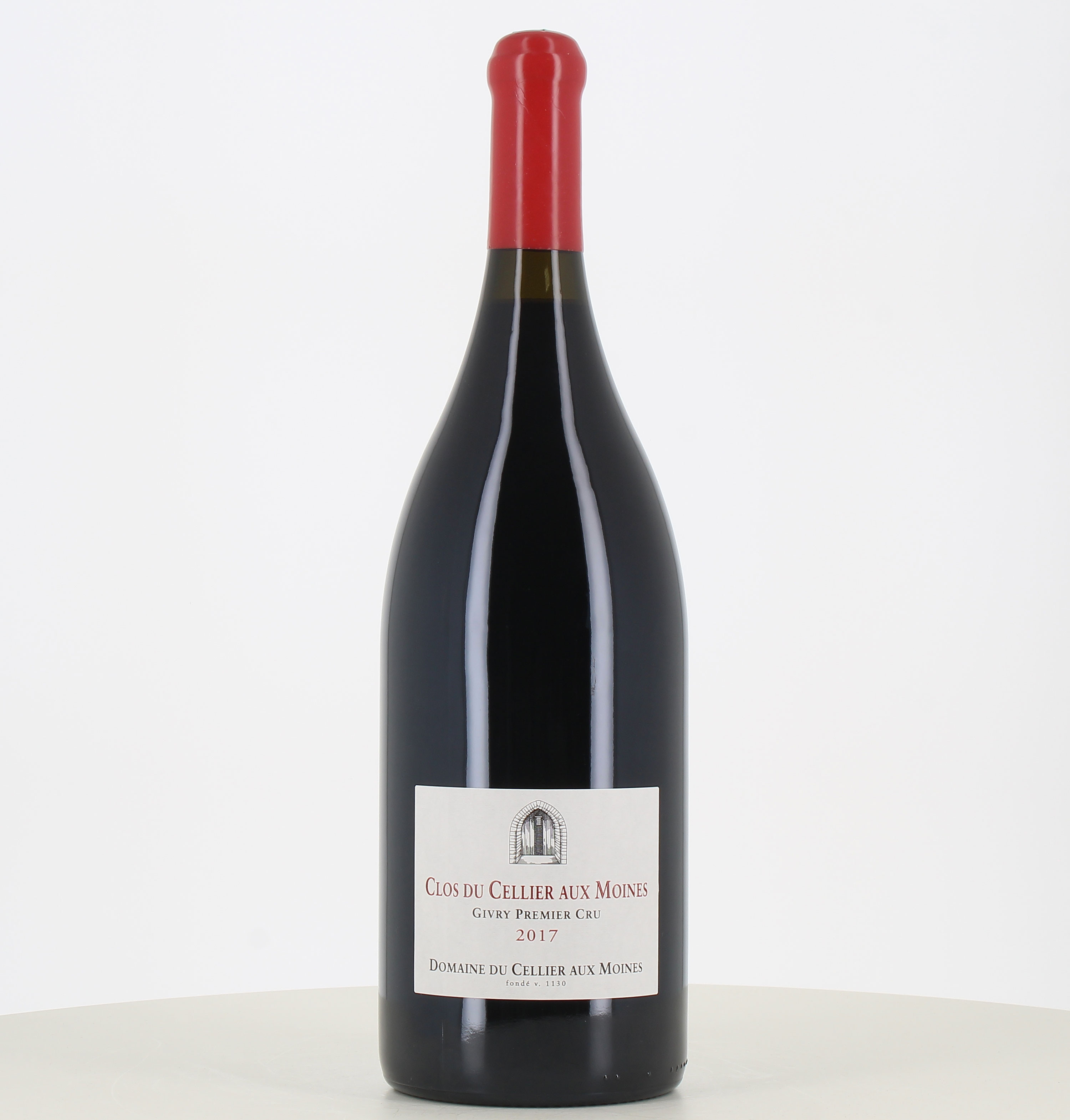 Jéroboam vin rouge Givry 1er cru Clos du Cellier aux Moines 2017 