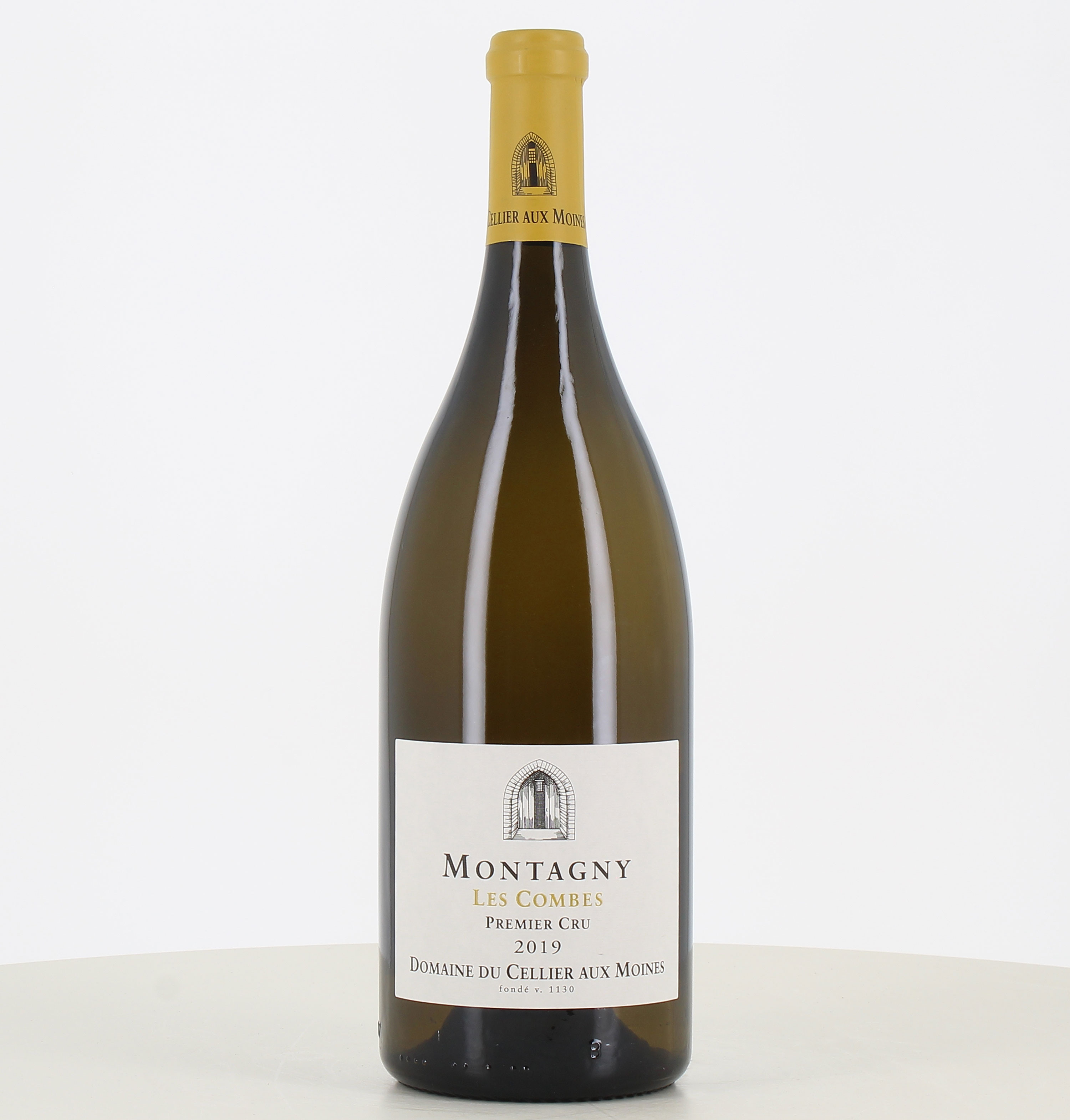 Magnum of white wine Montagny 1er Cru Les Combes Cellier aux Moines 2019 