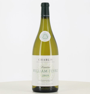 Magnum di vino bianco Chablis grand cru Les Preuses 2015 di William Fevre.