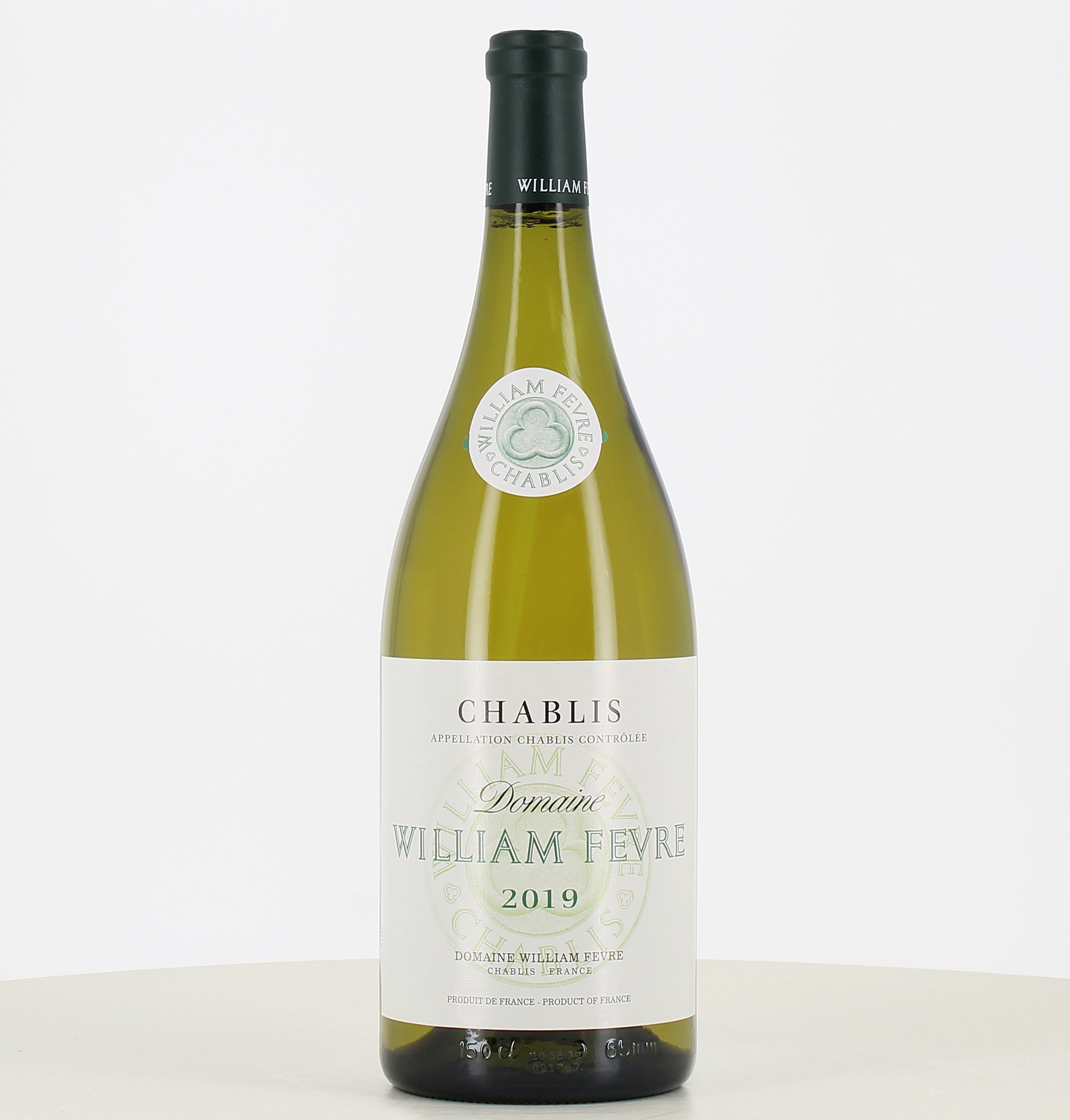 Magnum di vino bianco Chablis grand cru Les Preuses 2015 di William Fevre. 