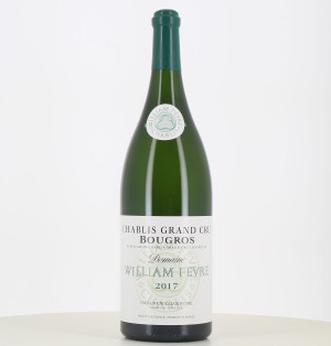 Jéroboam white wine Chablis grand cru Bougros 2017 William Fevre