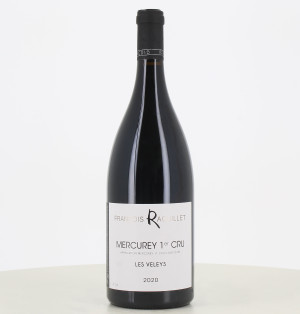 Magnum di vino rosso Mercurey 1er cru Les Veleys Domaine Raquillet 2020