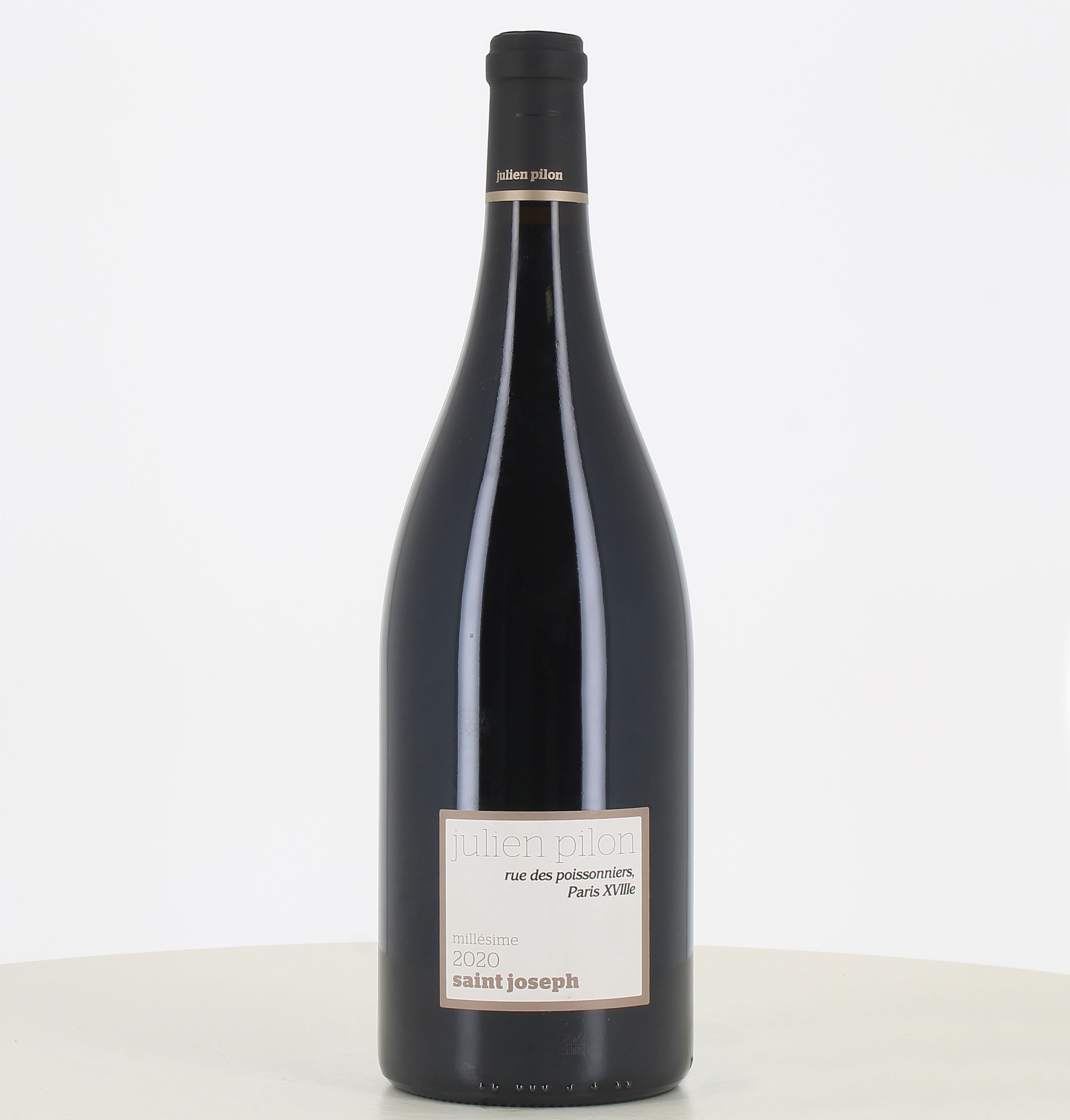 Magnum di vino rosso Saint Joseph Rue des poissonniers Julien Pilon 2020 