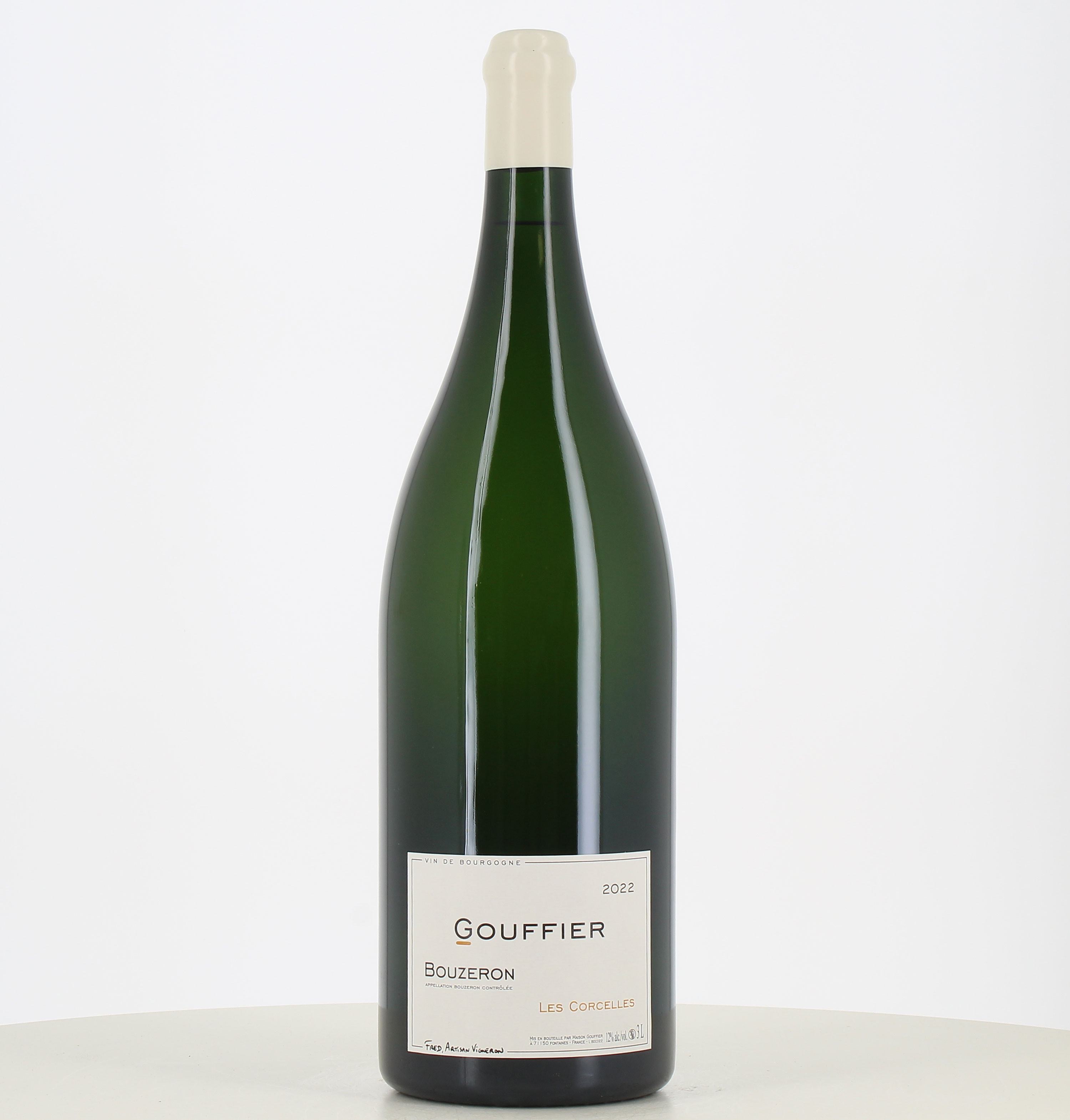 Jeroboam Weißwein Bouzeron Les Corcelles Maison Gouffier 2022 Jeroboam Weißwein Bouzeron Les Corcelles Maison Gouffier 2022