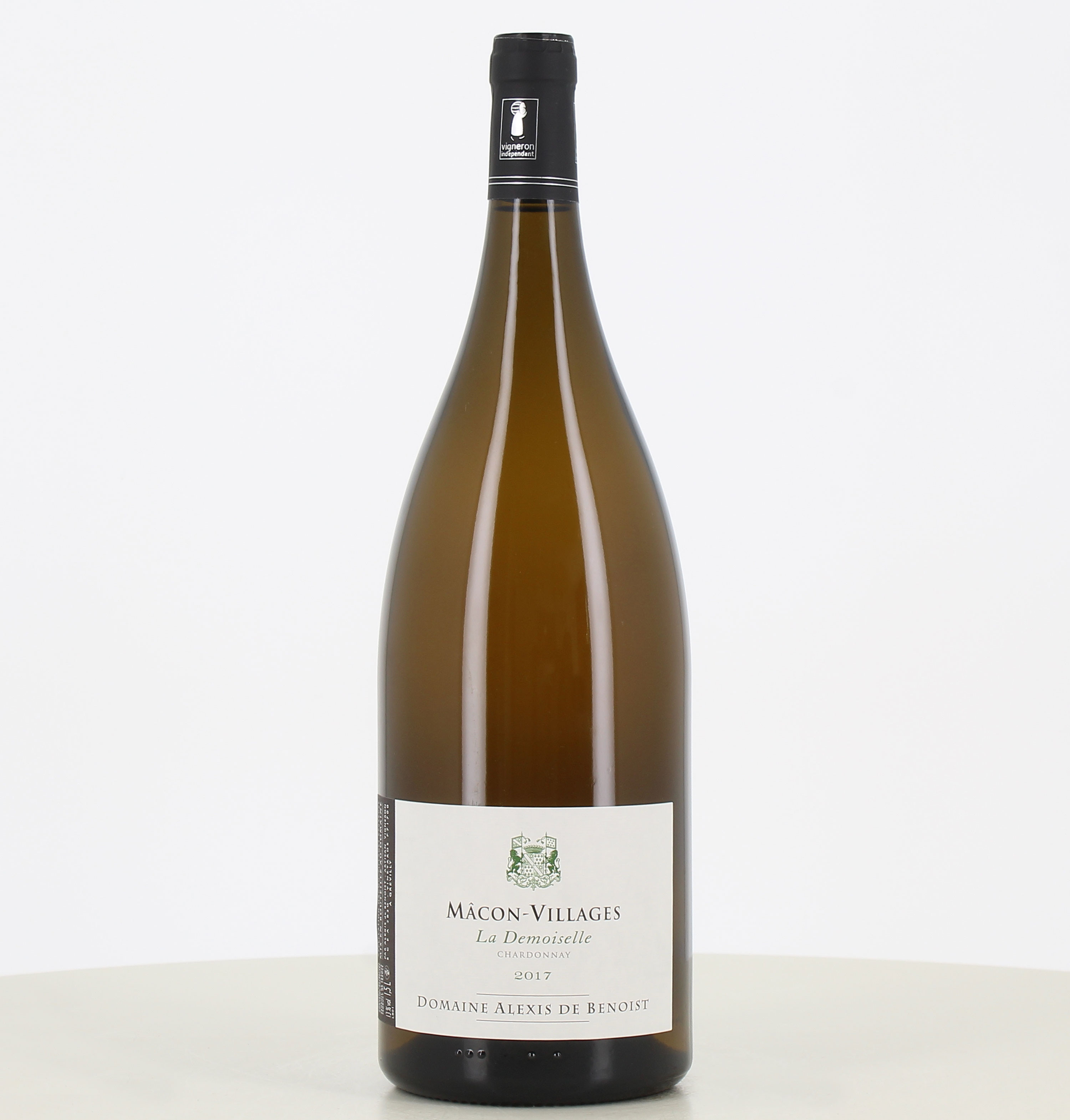 Magnum vino bianco Mâcon-Villages La Demoiselle Domaine Alexis De Benoist 2017 Magnum vino bianco Mâcon-Villages La Demoiselle Domaine Alexis De Benoist 2017