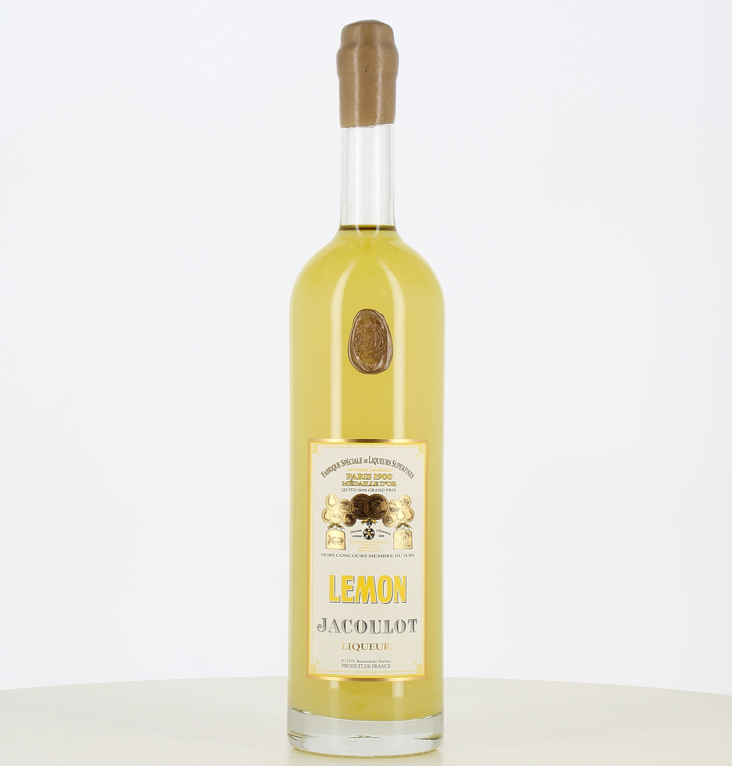 Magnum of lemon liqueur Ariane Jacoulot 1.5L Magnum of lemon liqueur Ariane Jacoulot 1.5L