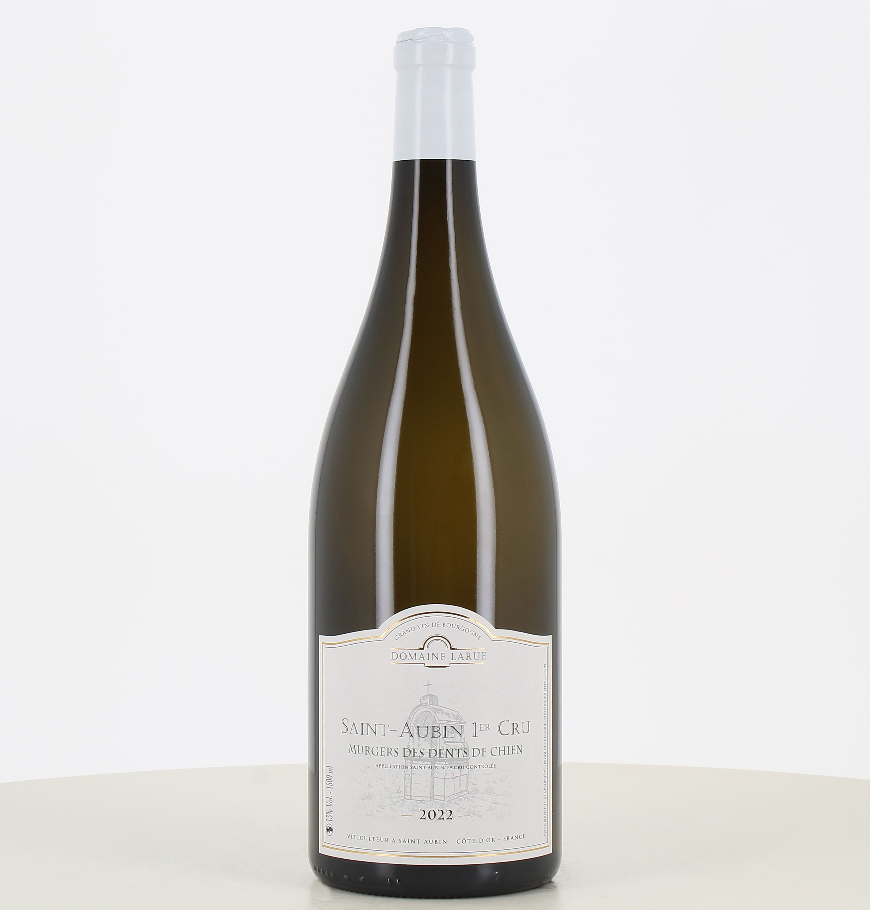 Magnum vin blanc Saint Aubin 1er cru Murgers des Dents de Chien domaine Larue 2022 