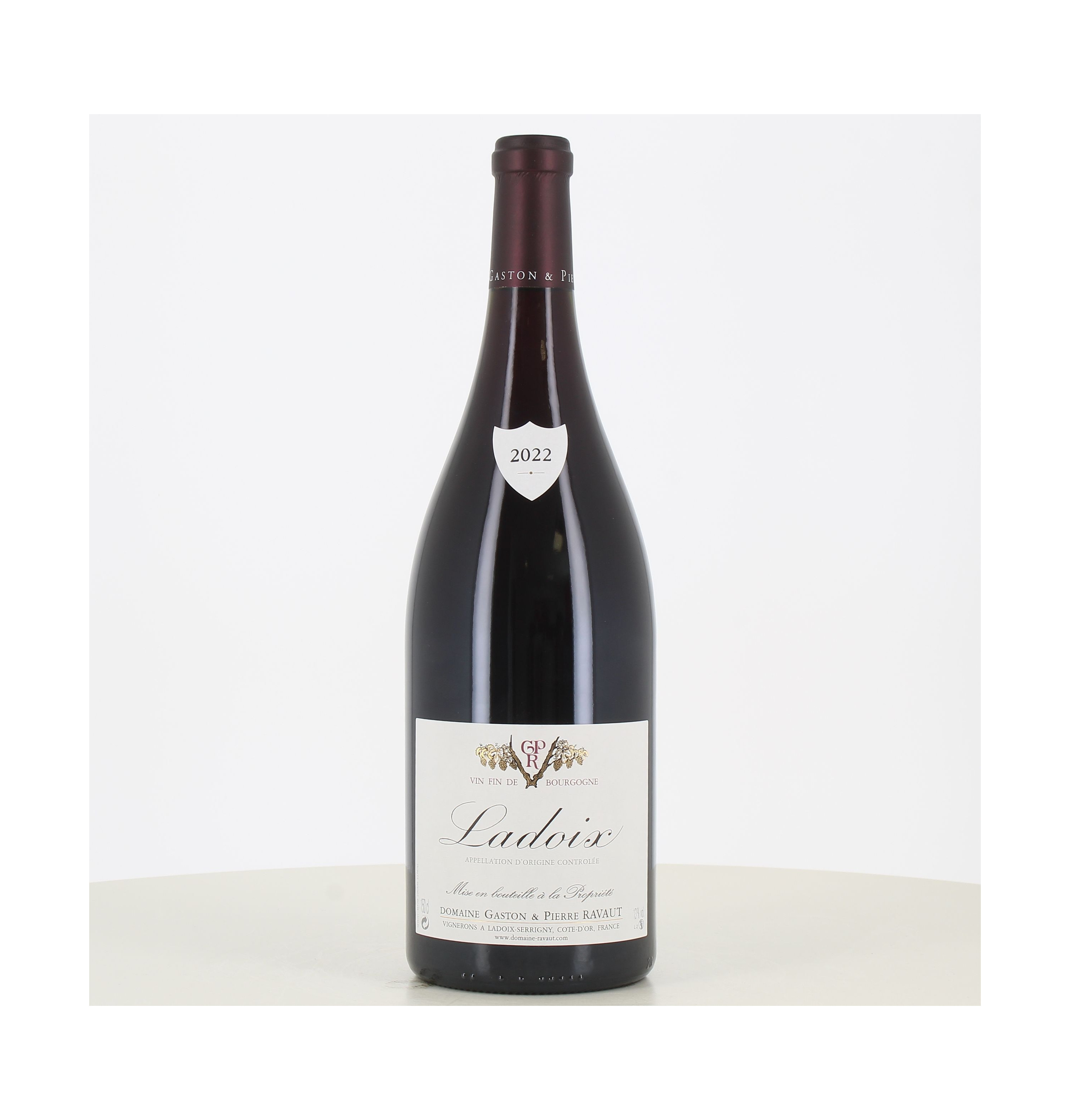 Magnum de vino tinto Ladoix Ravaut Gaston & Pierre 2022. 