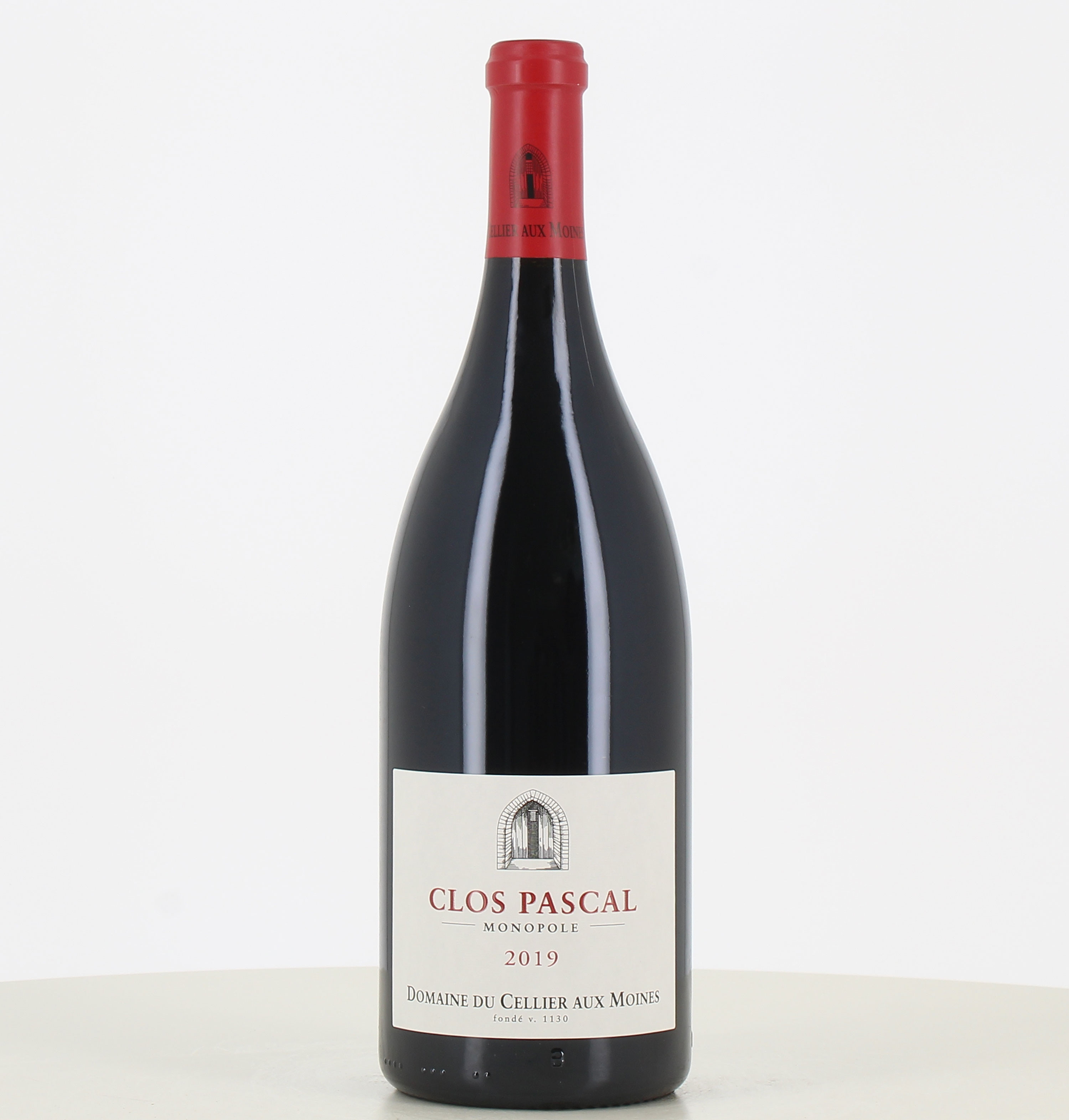 Magnum of red wine Givry Clos Pascal Monopole from Cellier aux Moines 2019 