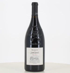 Magnum de vino tinto Chateauneuf du Pape de viñas viejas Domaine de la Janasse 2020.