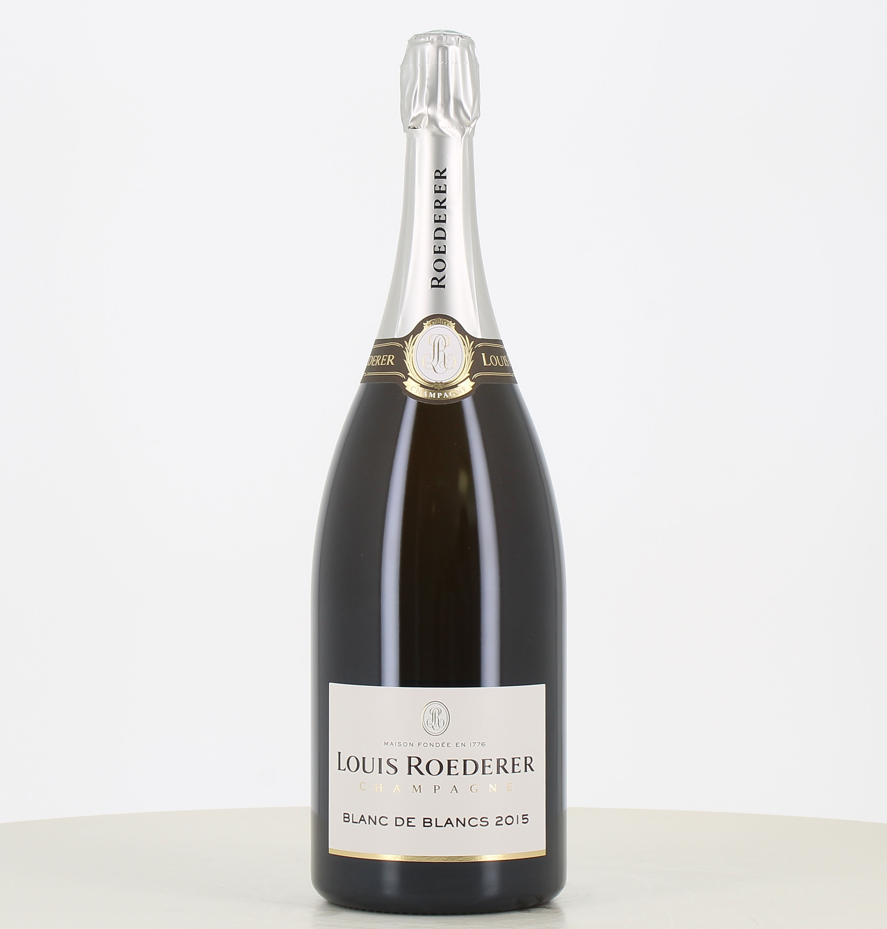 Champagne Magnum Roederer blanc de blancs - Blanc millesime 2015 