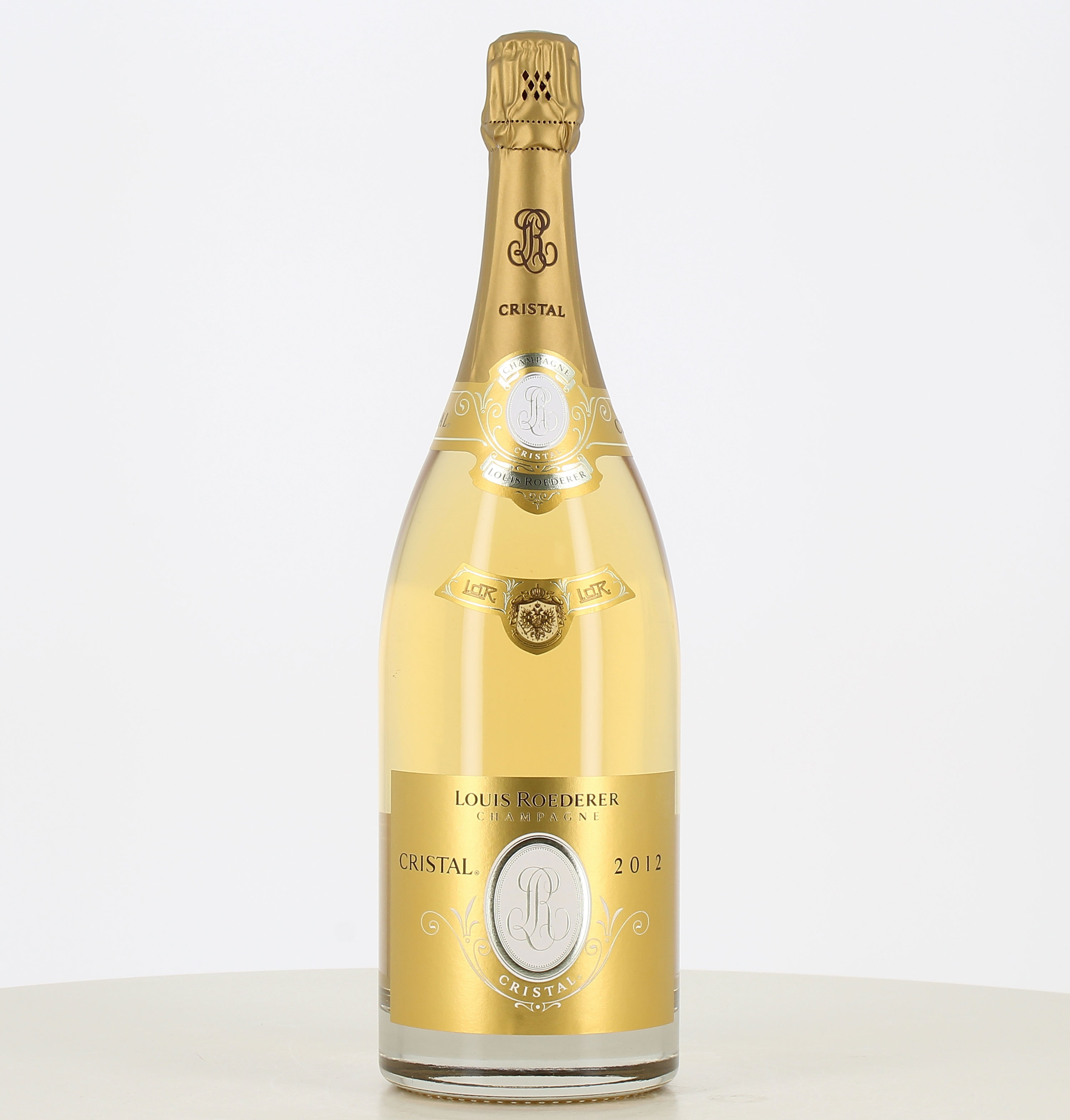 Magnum des Champagners Cristal Roederer 2012 