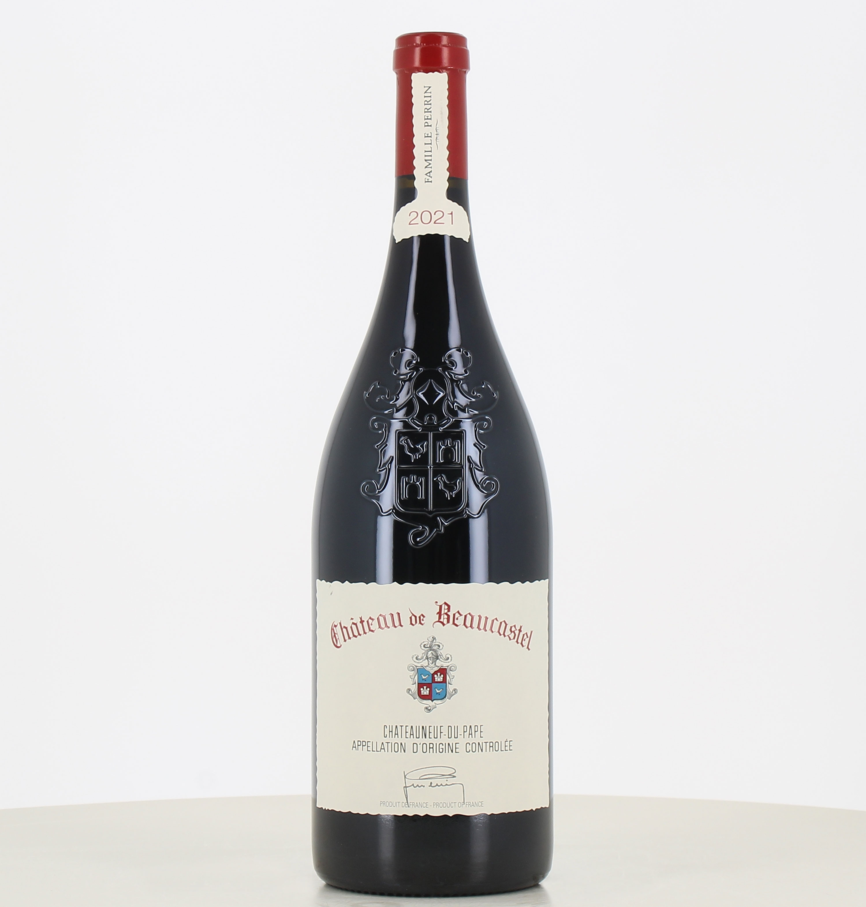 Magnum red wine Chateauneuf du Pape Château de Beaucastel 2021 