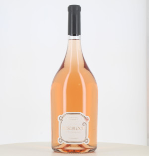 Mathusalem Rosé Côtes de Provence Roseblood Château d'Estoublon 2023Este texto describe un vino rosado de Côtes de Provence ll