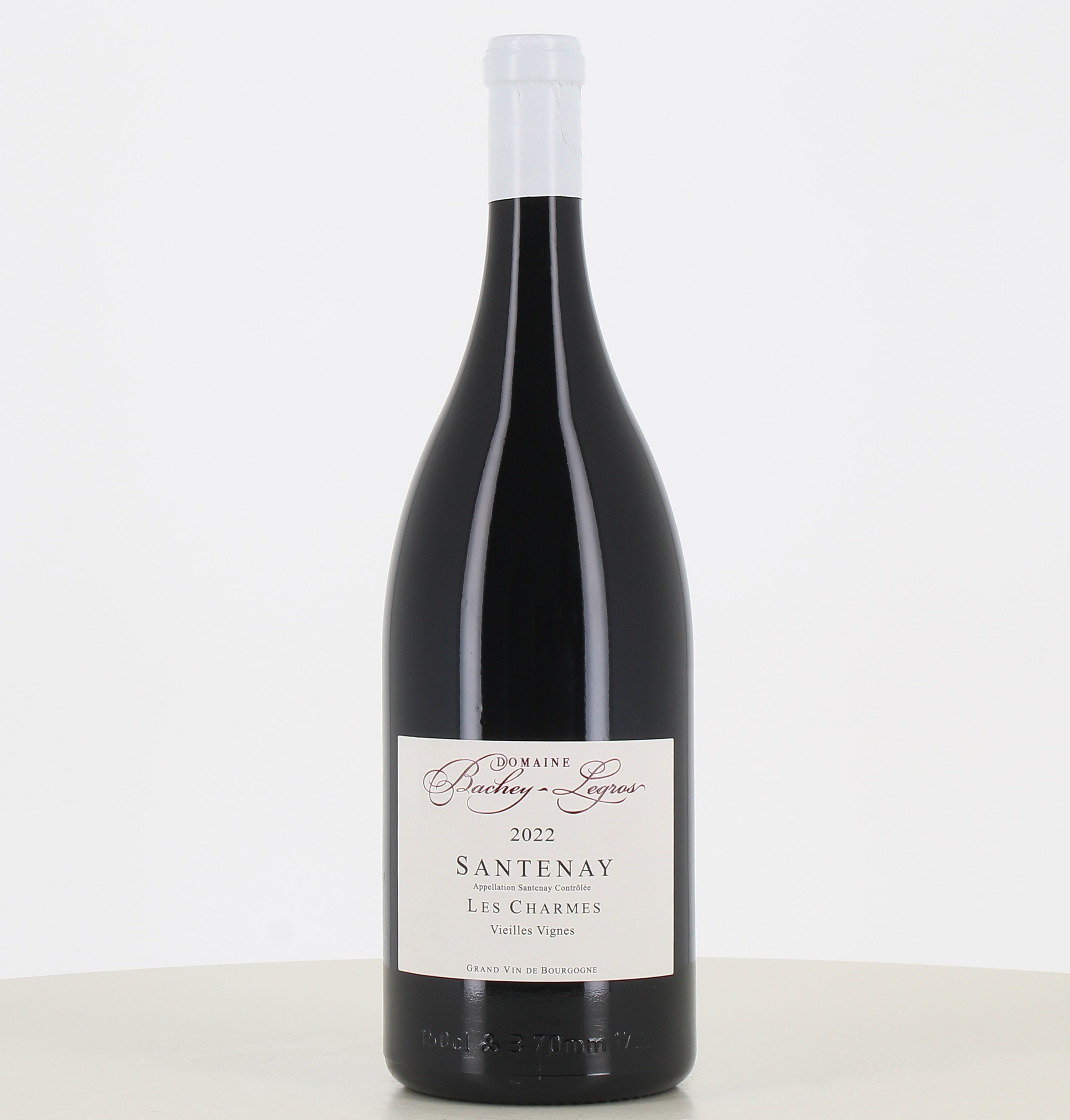 Magnum vin rouge Santenay Les Charmes Vieilles Vignes Domaine Bachey Legros 2022 