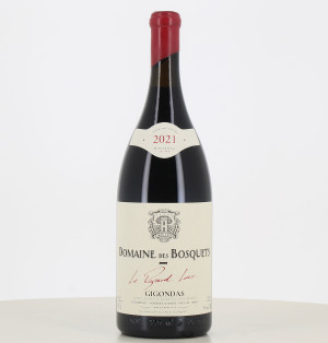 Magnum red wine Gigondas Le Regard Loin Domaine des Bosquets 2021