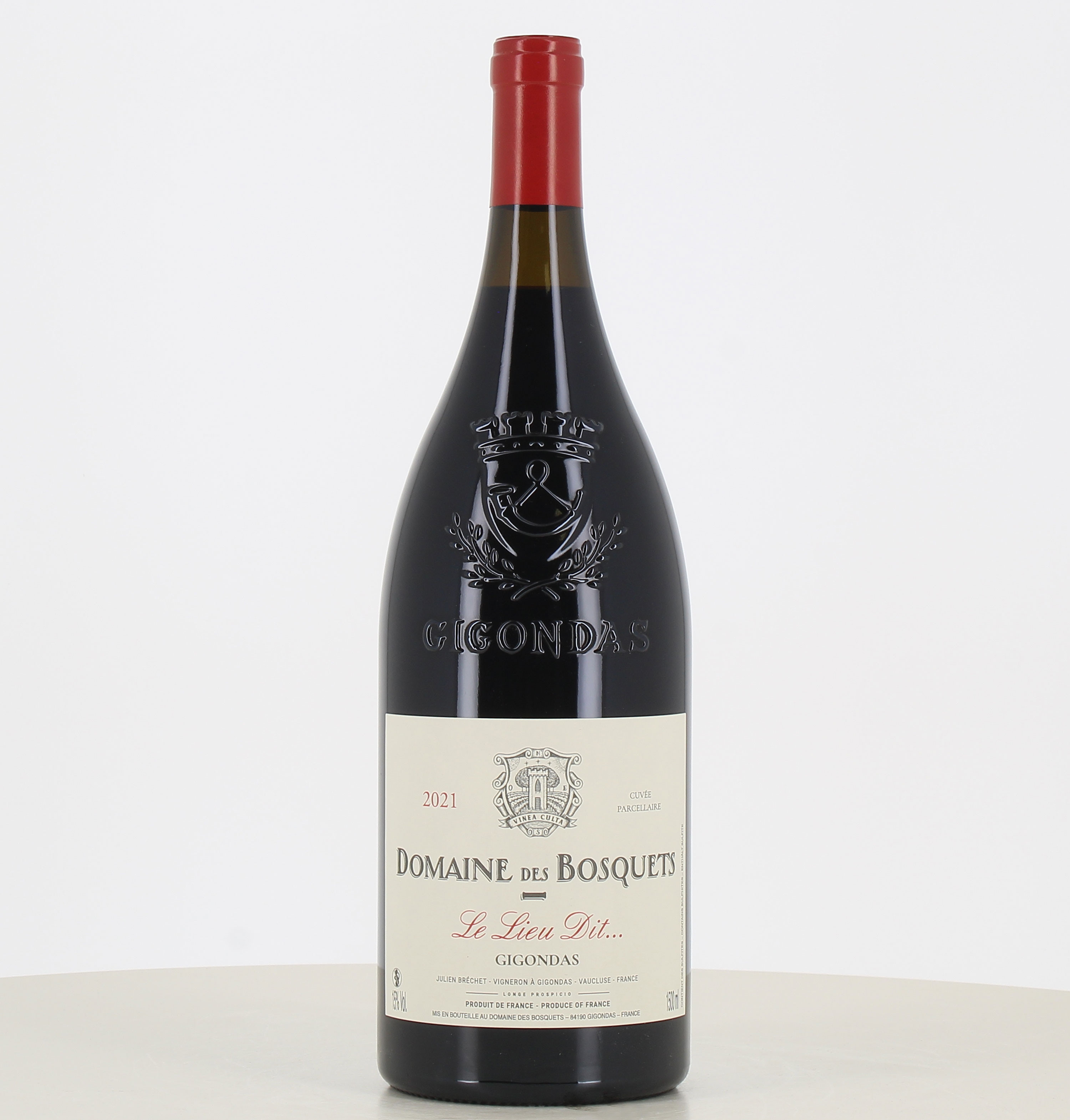 Magnum of red wine Gigondas Le Lieu Dit Domaine des Bosquets 2021 